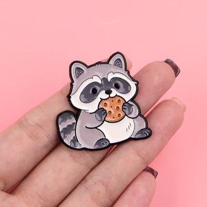 Broche de la <span class=keywords><strong>série</strong></span> animale, épinglette mignonne, badge en métal, bijoux de mode, accessoires décoratifs pour sacs et vêtements, en stock - Product Image 4