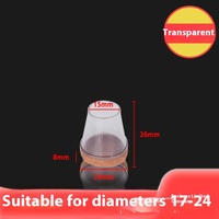 Coussinets de meubles en silicone auto-adhésifs pour jambes de tabouret de chaise de table Coussinets de pied épaissis résistants à l'usure Réutilisables Commerce extérieur silencieux