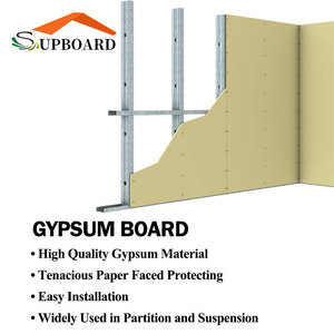 جدار سقف من الألياف لامتصاص الصوت ، لوح جبسوم صوتي جديد - Product Image 5