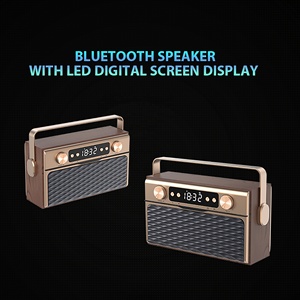 New Hot OEM bán âm thanh xách tay mini Loa bluetooth không dây với FM LED kỹ thuật số màn hình hiển thị cho điện thoại ngoài trời nhà - Product Image 2