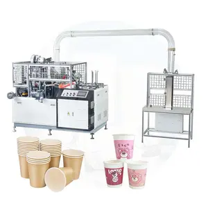 Orme Papier Wegwerp Emmer Machine Wegwerp Popcorn Beker Automatische Fabricage Machine Voor Papieren Beker