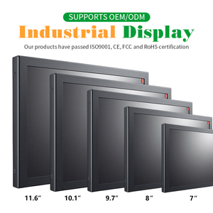HOWING 7-11.6 Inch IPS Desktop <strong>Computer</strong> CCTV <strong>LCD</strong> Monitor Wide <strong>Touch</strong> <strong>Screen</strong> Display With USB/AV/BNC/VGA/HD0MI for Home Security - Product Image 6