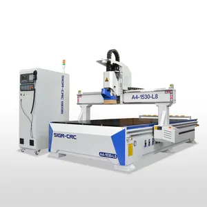 Grosir Pabrik Cina 1325 1530 2030 2040 mesin pertukangan dengan multifungsi untuk cnc router atc 3 sumbu cnc ukiran