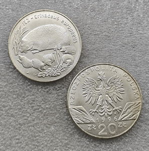 1995-2003 Polandia 20 Zl Koin Hewan Dunia Gaya Antik Koin Peringatan, Hadiah, Dekorasi Rumah - Product Image 2
