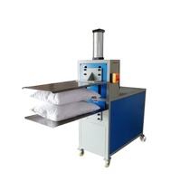 Machine à compresser les éponges, automatique, réglable, pour le conditionnement en rouleaux de matelas en mousse, scellage pneumatique, plastique, moteur, textiles