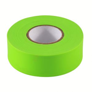 Ruban de signalisation minier fluorescent vert fluo 150'x1-3/16"x4Mil (12 rouleaux) - Product Image 5