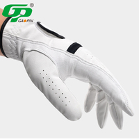 GP Gants de golf en cuir PU de haute qualité en peau de mouton pour hommes femmes Élégant personnalisable Protection UV amélioré Jeu de golf Sports Gym