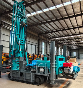 Borehole 450m Deep <b>Water</b> Well Drill Rig Fully Hydraulic UY450 Crawler-mounted Diesel Engine Gearbox <b>Pump</b> <b>Motor</b> - Product Image 3