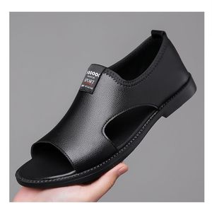 Sandales souples de style romain, chaussures de plage respirantes, résistantes aux odeurs, semelle souple, décontractées, antidérapantes, à enfiler, chaussures <span class=keywords><strong>Sketchers</strong></span> pour hommes - Product Image 3