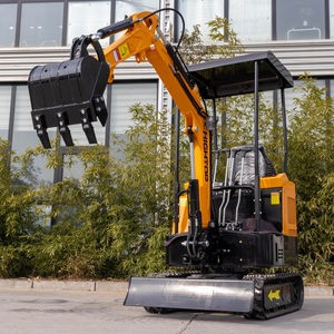 Produits les plus vendus : Mini pelle sur chenilles de 1,5 tonne avec cabine pliable pour un transport facile en conteneur - Product Image 1