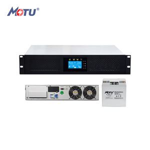 Alimentation de secours en rack 6000VA, autonomie 15 min, onde sinusoïdale pure, onduleur en ligne 6KVA pour systèmes d'alarme, de sécurité, d'urgence et caméras CCTV - Product Image 1