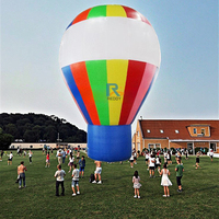 Ballon publicitaire gonflable de haute qualité en PVC pour décoration extérieure, panneau publicitaire gonflable