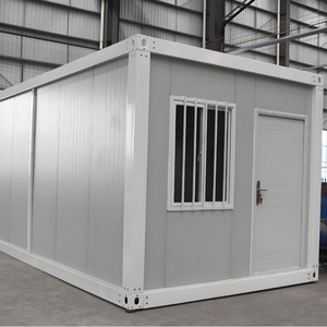 Maison Intégrée en Acier Coloré Mobile, Maison Conteneur Préfabriquée à Assemblage Rapide pour Chantier de Construction - Product Image 2