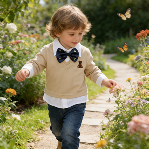 남아 의류 세트 긴 소매 셔츠 2 개 정장 키즈 의류 도매 아동복 세트 - Product Image 1