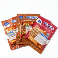 Sachet personnalisé imprimé en PE laminé à trois soudures latérales pour barres chocolatées, sucettes, snacks, noix, bonbons, emballage alimentaire, sac en Mylar