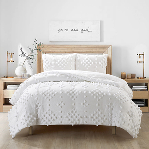 Nhà Sản Xuất Siêu Chất Lượng Thân Thiện Với Môi 3 Pcs Nhà Khách Sạn Sang Trọng <span class=keywords><strong>Comforter</strong></span> Bộ Đồ Giường Đặt - Product Image 5