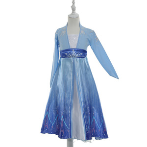 Robes de fête tendance pour bébés filles, costume de film Reine des Neiges, robe de princesse de Noël pour enfants - Product Image 2