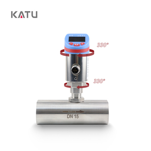 KATU FS510液体タービン流量計高精度電子ディーゼルカウンター4-20maインテリジェントフローメーター - Product Image 5