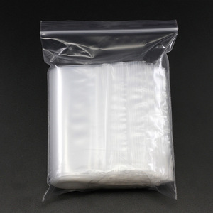 Bolsas de plástico transparentes con cierre resellable para embalaje de joyería, material de polietileno de varios tamaños - Product Image 2