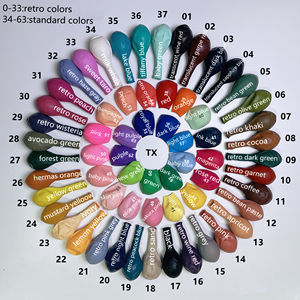 Nouvelle couleur de perle couleur rétro 12 pouces forme ronde enfants fête d'anniversaire ballons en latex décorations TongXuan marque - Product Image 5