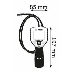 Cámara de inspección alimentada por batería GIC 120 6V con cable de 120cm - Product Image 5