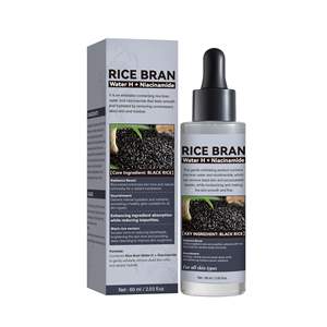 Ampoule Exfoliante au Riz Noir et <span class=keywords><strong>Blanc</strong></span>, Sérum Ampoule Double Effet pour le Visage, Exfoliant pour Éliminer les Peaux Mortes - Product Image 3