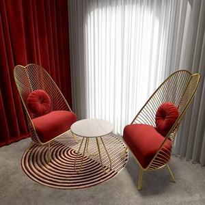 Sillas de Comedor Acolchadas de Lujo Nórdico, Sillas de Salón Cómodas y Elegantes - Product Image 5