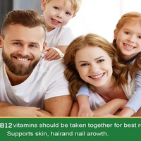 Suppléments de qualité alimentaire vitamine b12 boost énergie vitamine b1 b6 vitamine b12 poudre