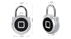 Candados Inteligentes de Aleación de Zinc de Alta Seguridad, Resistentes a la Intemperie, con Huella Dactilar, Económicos, al por Mayor, Sin Llave, Resistentes al Agua IP66 <span class=keywords><strong>para</strong></span> Casilleros Escolares - Product Image 3