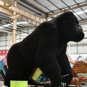 Modèle d'animal gorille animatronique de zoo extérieur de haute qualité SGAA20 à vendre - Product Image 4