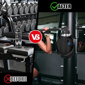 Nouveautés : Porte-bouteille d'eau magnétique personnalisé avec aimants intégrés, support de transport pour bouteille d'eau, sac de sport magnétique pratique - Product Image 6