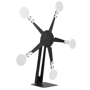 Objetivo de estrella de acero magnético con Diana de reinicio automático para entrenamiento al aire libre con <span class=keywords><strong>ballestas</strong></span> y flechas Práctica de tiro - Product Image 2