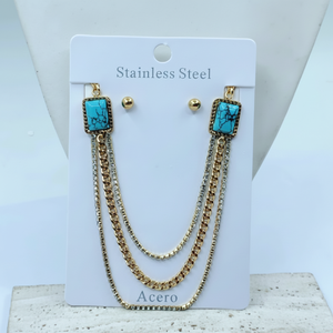 Ingrosso orecchini a cerchio ipoallergenici in acciaio inossidabile gioielli di moda per le donne accessorio regalo - Product Image 1