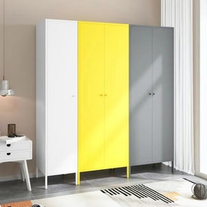 Armario de Acero de Diseño Moderno para Dormitorio, Sala de Estar, Baño, Oficina, Hotel, Hospital, con Altura Ajustable, Mueble para el Hogar - Product Image 6