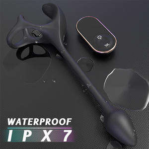 Großhandel Sexspielzeug für Paare Fernbedienung Vibrator Cockring Adult Sexspielzeug Männlicher Verzögerung sring Sextoy Penis Ring Liebes spielzeug - Product Image 4