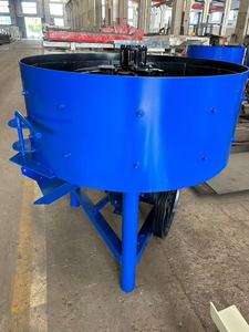 Yaoda JW350 Dieselmotor Beton pfannen mischmasch ine Vertikal ständer Flach mund Zement mischer Für Bau flach - Product Image 2