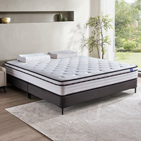 Matelas à ressorts ensachés individuels en mousse à mémoire de forme, gel et latex organique, haute densité, confort optimal, qualité supérieure, meilleur prix, vente en gros