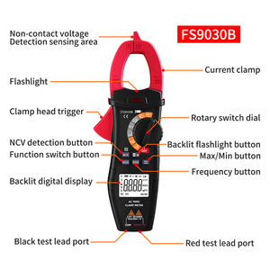 Testeur de courant alternatif numérique de haute qualité FS9030B, instrument de mesure électronique très vendu - Product Image 2
