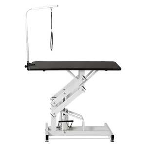 Professionele Veterinaire Uitrusting Hondenverzorgingstafel Zware Hydraulische Verzorgingstafel Voor Huisdieren - Product Image 1