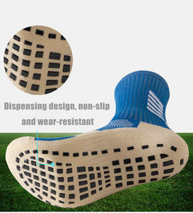 Tùy Chỉnh Cổ Điển Người Đàn Ông Của 100% Bông Thể Thao Chạy Crew Đệm Vớ Mùa Hè Dưới Logo Mỏng Grip Bóng Đá In Kỹ Thuật Số Mùa Xuân - Product Image 4