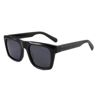 Nouvelles Lunettes de Soleil Tendance Polarisées de Designer avec Logo Personnalisé, Monture Complète en Acétate Premium Épais, Lunettes de Soleil d'Extérieur pour Hommes
