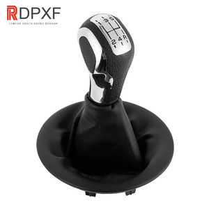 Pomo de Palanca de Cambios con Funda de Cuero para <span class=keywords><strong>Citroen</strong></span> <span class=keywords><strong>Berlingo</strong></span> III MK3 Peugeot Partner 2008 en adelante, Funda de Cuero para Palanca de Cambios, Resistente al Óxido - Product Image 4