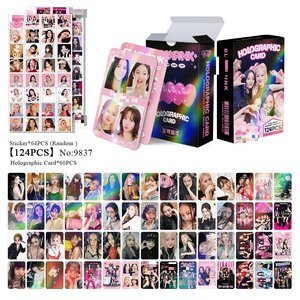 การ์ดโฮโลแกรม BL-DEADLINE 124 ชิ้น มินิอัลบั้มการ์ดรูปภาพ LISA JENNIE <span class=keywords><strong>JISOO</strong></span> การ์ดสินค้าของเหล่าเซเลบริตี้ - Product Image 3