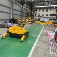 Robot Pemadam Kebakaran Otomatis Penuh dengan Kontrol Jarak Jauh untuk Ruang Sempit, Robot Pembongkaran dengan Berat 1100kg dan Garansi 5+ Tahun
