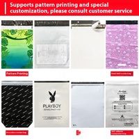 Sac d'emballage express nouveau matériau en gros sac de livraison logistique étanche blanc avec poly épaissi pour chaussures
