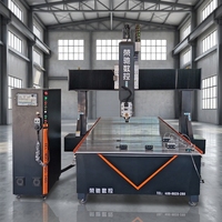 Machine de fraisage CNC multifonctionnelle à 4 axes Rongchi avec commande Syntec et haute rigidité pour le bois, le métal et le plastique