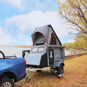 Nouveau design Offres Spéciales Family Camper Trailer Caravan Pop up Tent Camper Trailer avec arrière cuisine - Product Image 1