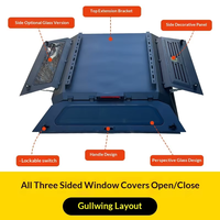 Capot rigide en aluminium personnalisé 4x4 imperméable pour pick-up Hilux, Ford Ranger, Raptor, Gladiator