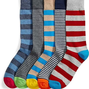 <span class=keywords><strong>Calcetines</strong></span> de tubo personalizados para hombre, de algodón transpirable, con logotipo bordado, antideslizantes, de moda otoñal. - Product Image 2