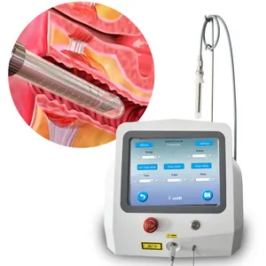 Gynecology surgery laser 980nm 1470nm diode laser for condyloma conization dysplasia myoma